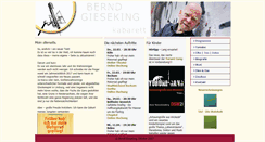 Desktop Screenshot of bernd-gieseking.de